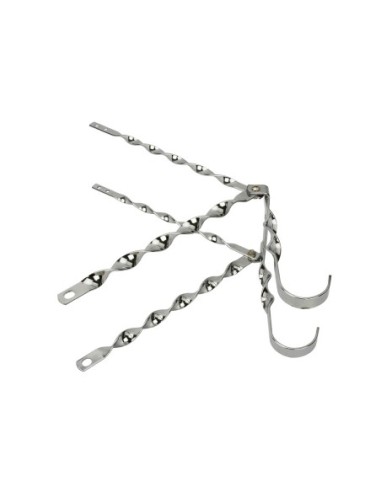 20 Lowrider Flat Twisted Continental Kit Chrome.